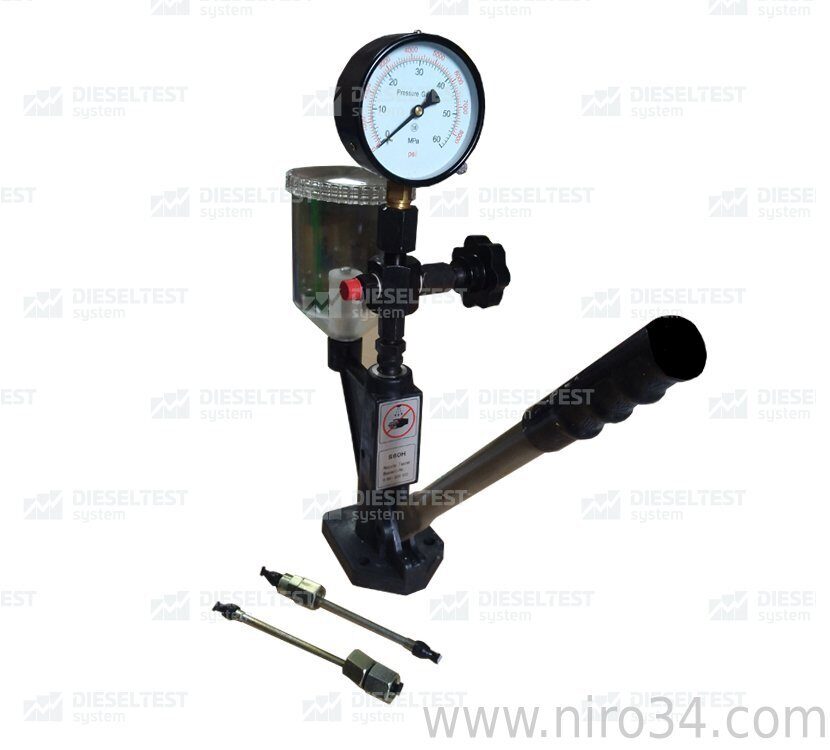 DL-RP400, Ручной пресс с механическим манометром для проверки форсунок.