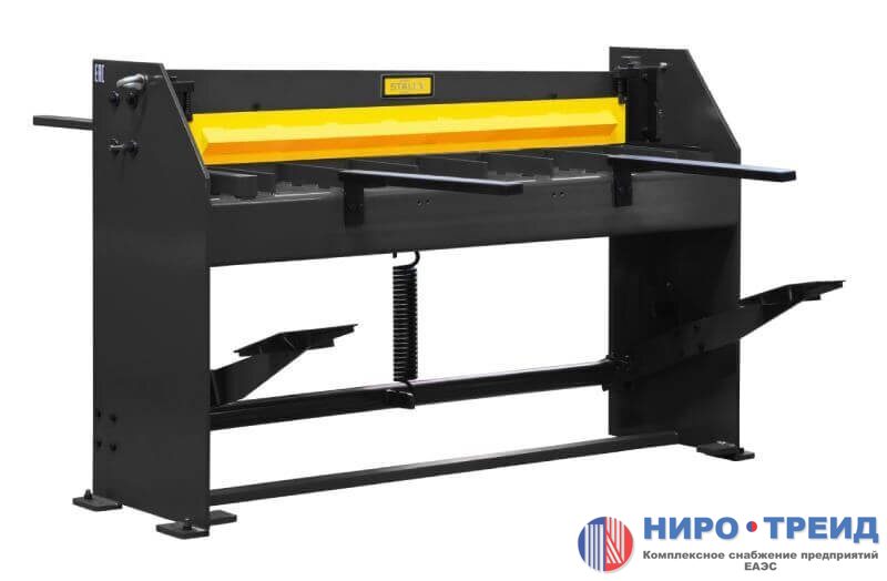 Гильотина механическая ножная STALEX Q01-1,6х1320В (372015)